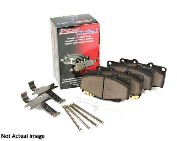 Posi Quiet Semi-Metallic Brake Pads  top view frsport 104.19520