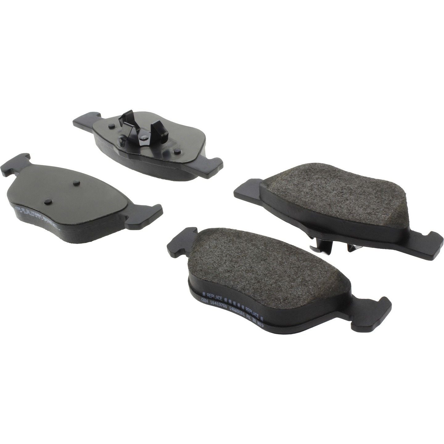 Stoptech Centric 15-17 Ram 700 Posi-Quiet Semi-Metallic Brake Pads - Front 104.19700