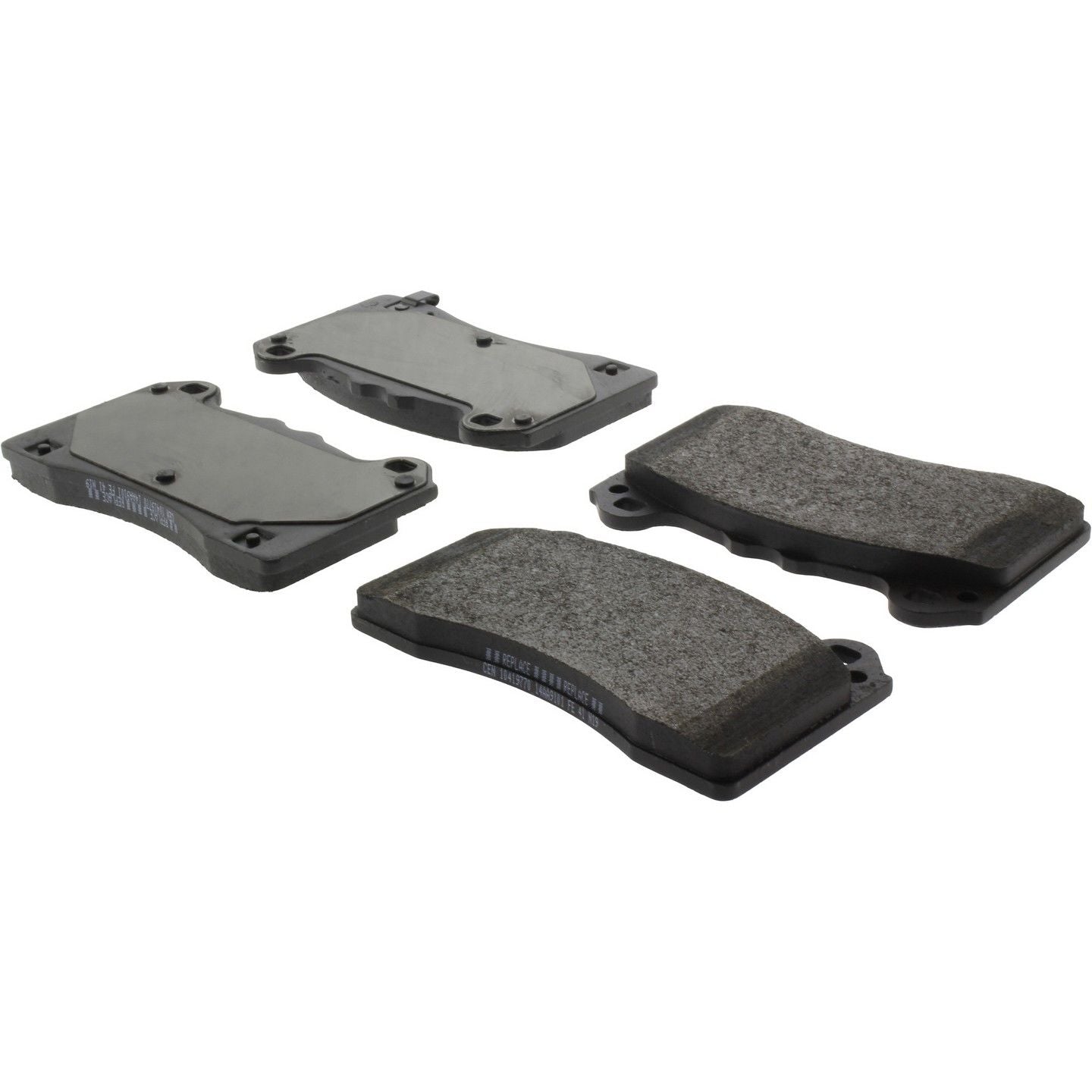 Stoptech PosiQuiet 16-18 Ford Focus RS Premium Semi-Metallic Front Brake Pads 104.19770