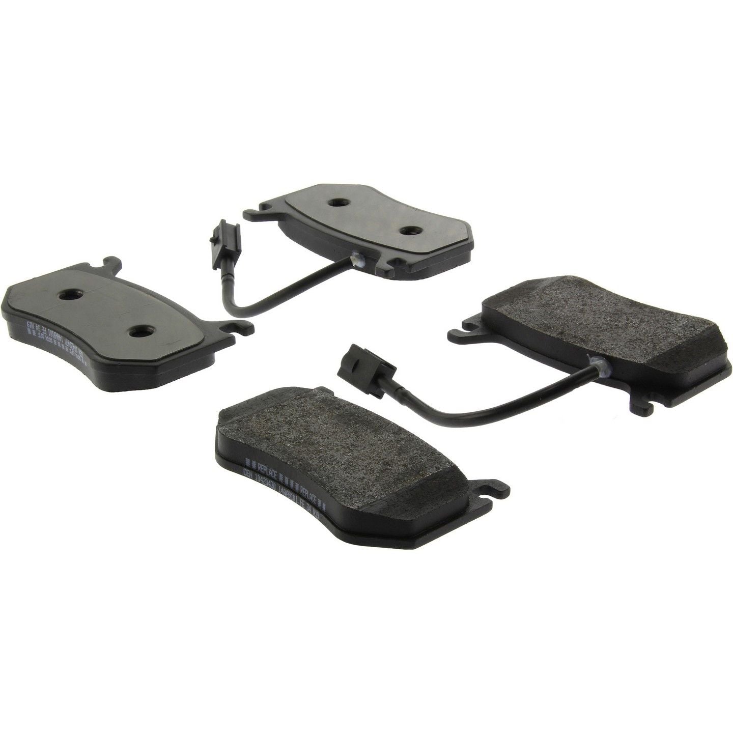 Stoptech PosiQuiet 17-18 Alfa Romeo Giulia Premium Semi-Metallic Rear Brake Pads 104.20430