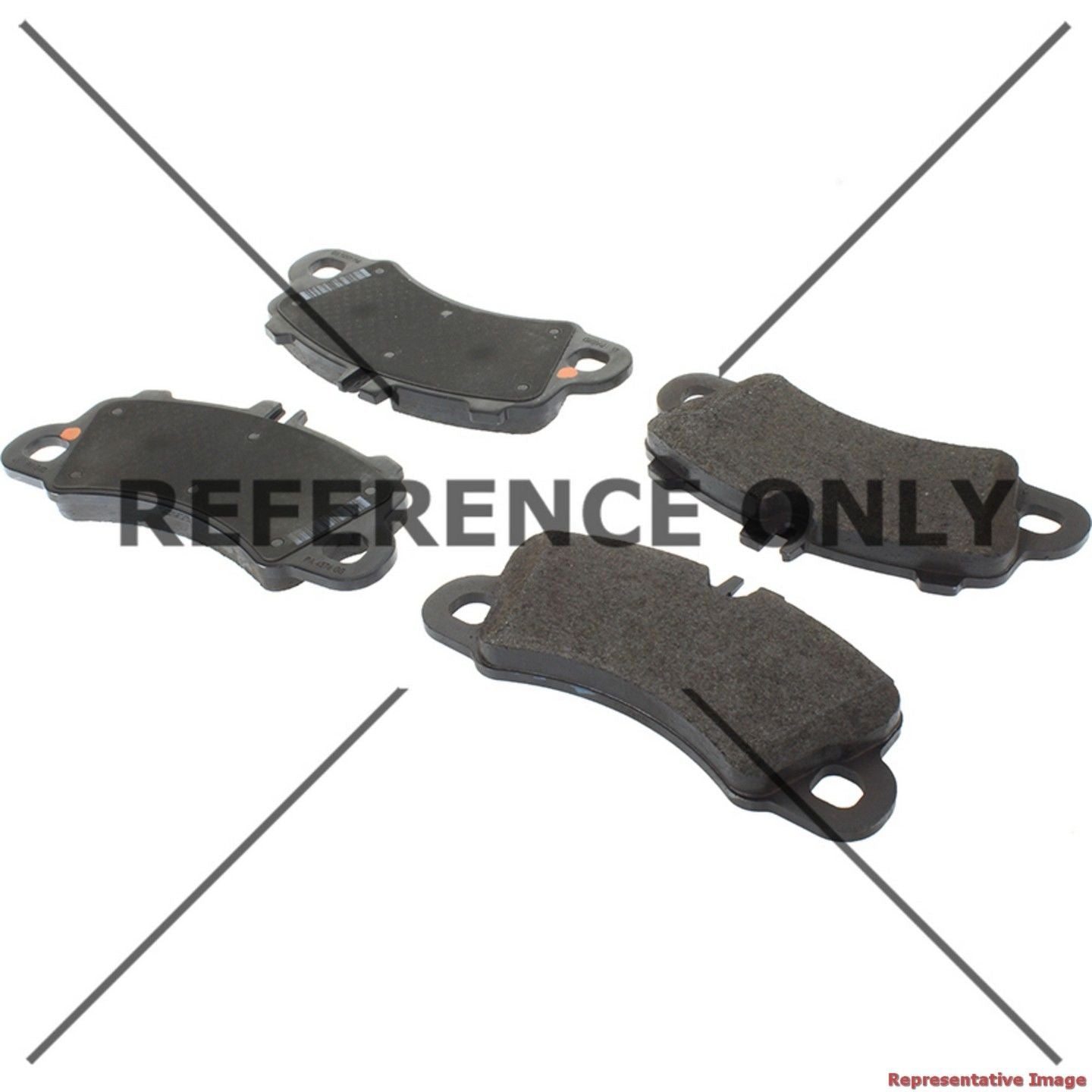 Stoptech PosiQuiet 19-20 Porsche Cayenne Premium Semi-Metallic Front Brake Pads 104.21920