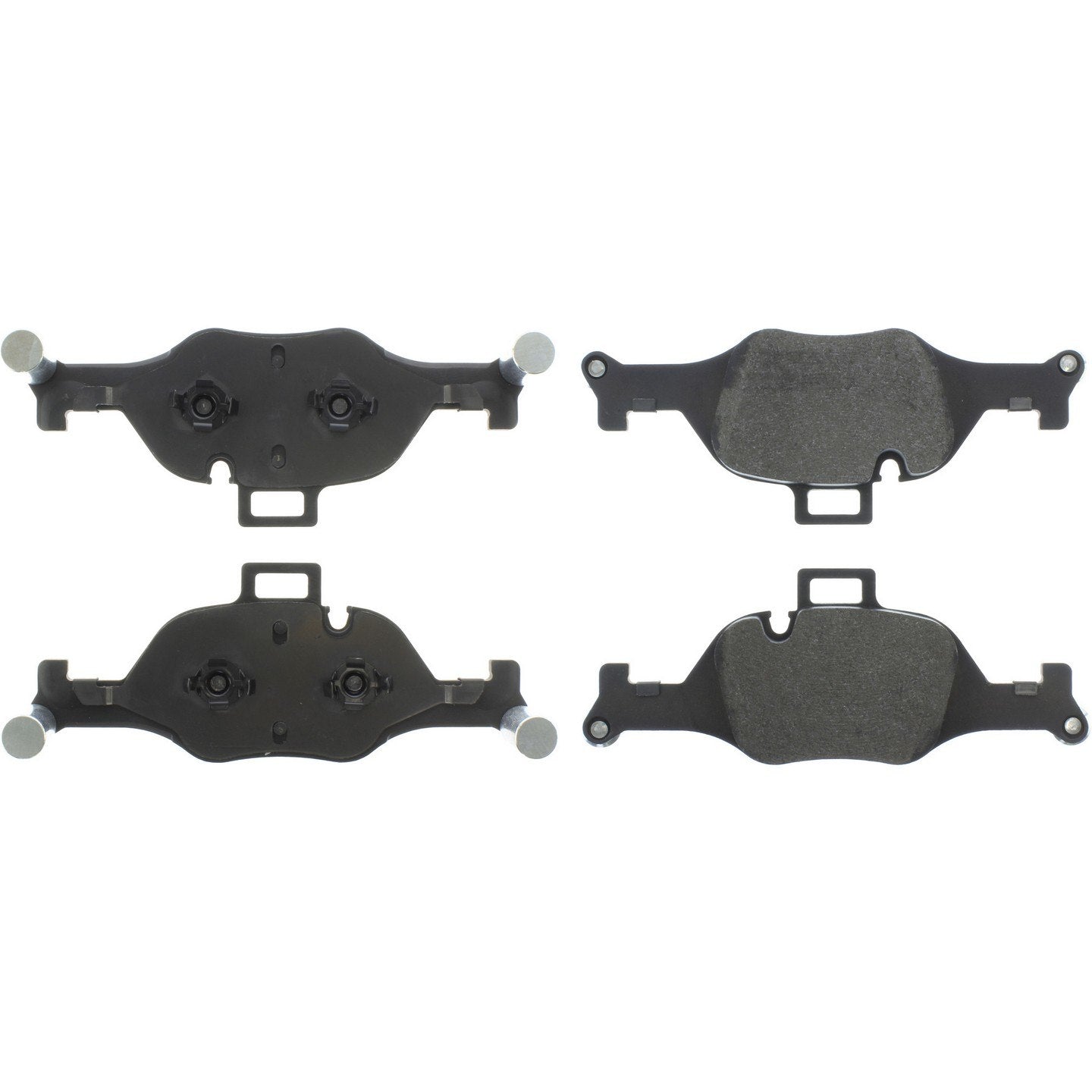 Posi Quiet Semi-Metallic Brake Pads  top view frsport 104.60070