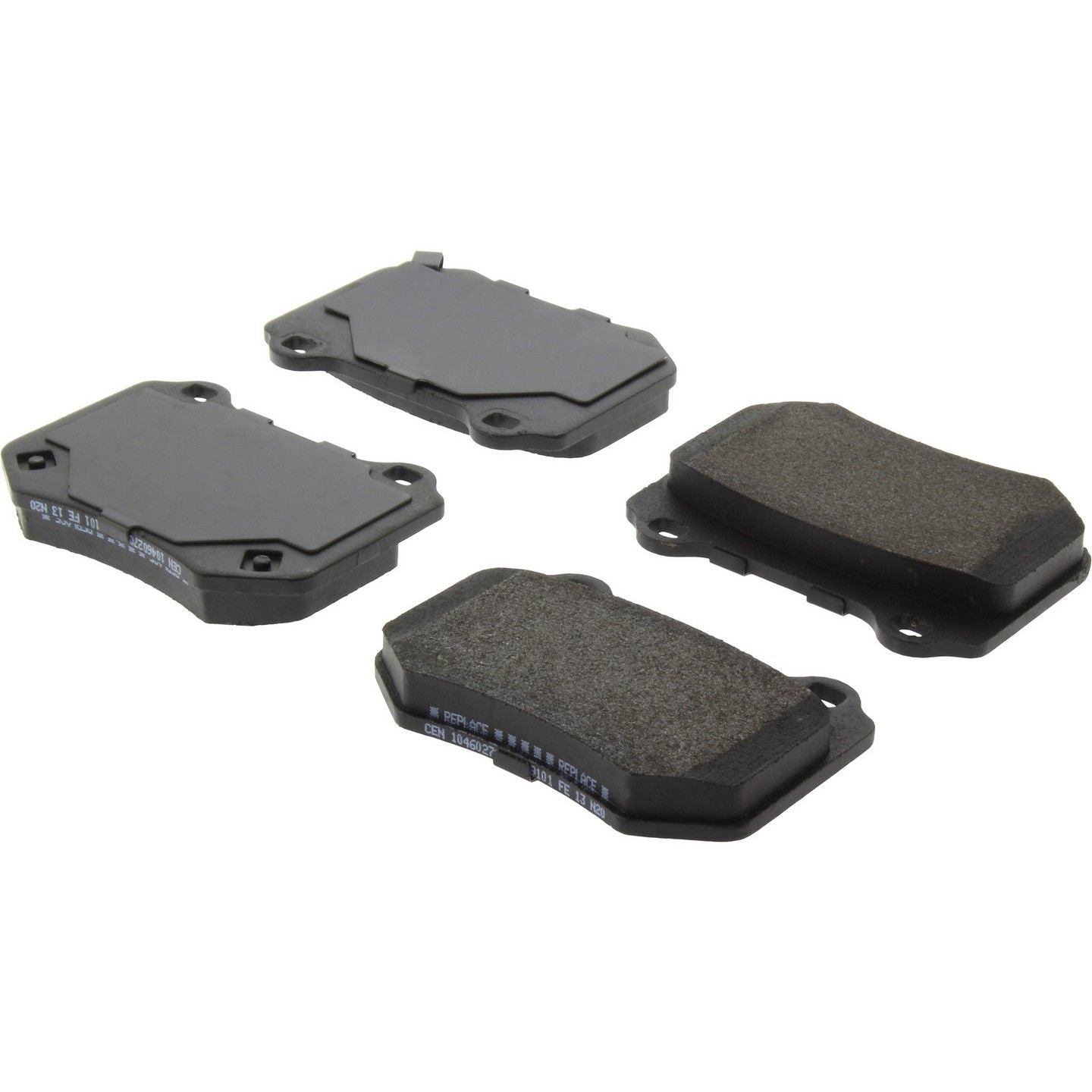 Stoptech PosiQuiet 2018 Subaru WRX/STI Premium Semi-Metallic Rear Brake Pads 104.60270