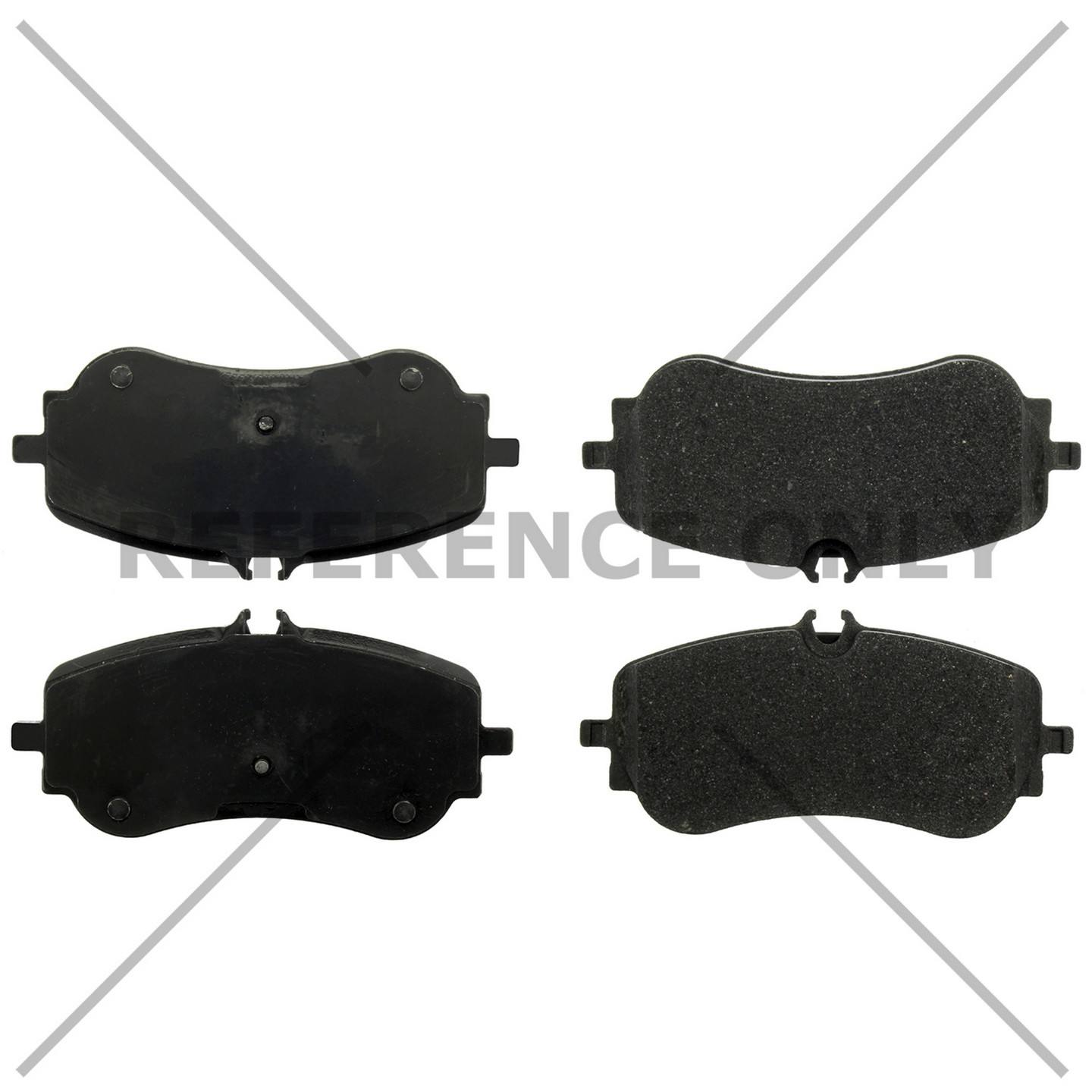 Stoptech Centric 18-19 Volkswagen Crafter Van Posi-Quiet Semi-Metallic Brake Pads - Front/Rear 104.60940