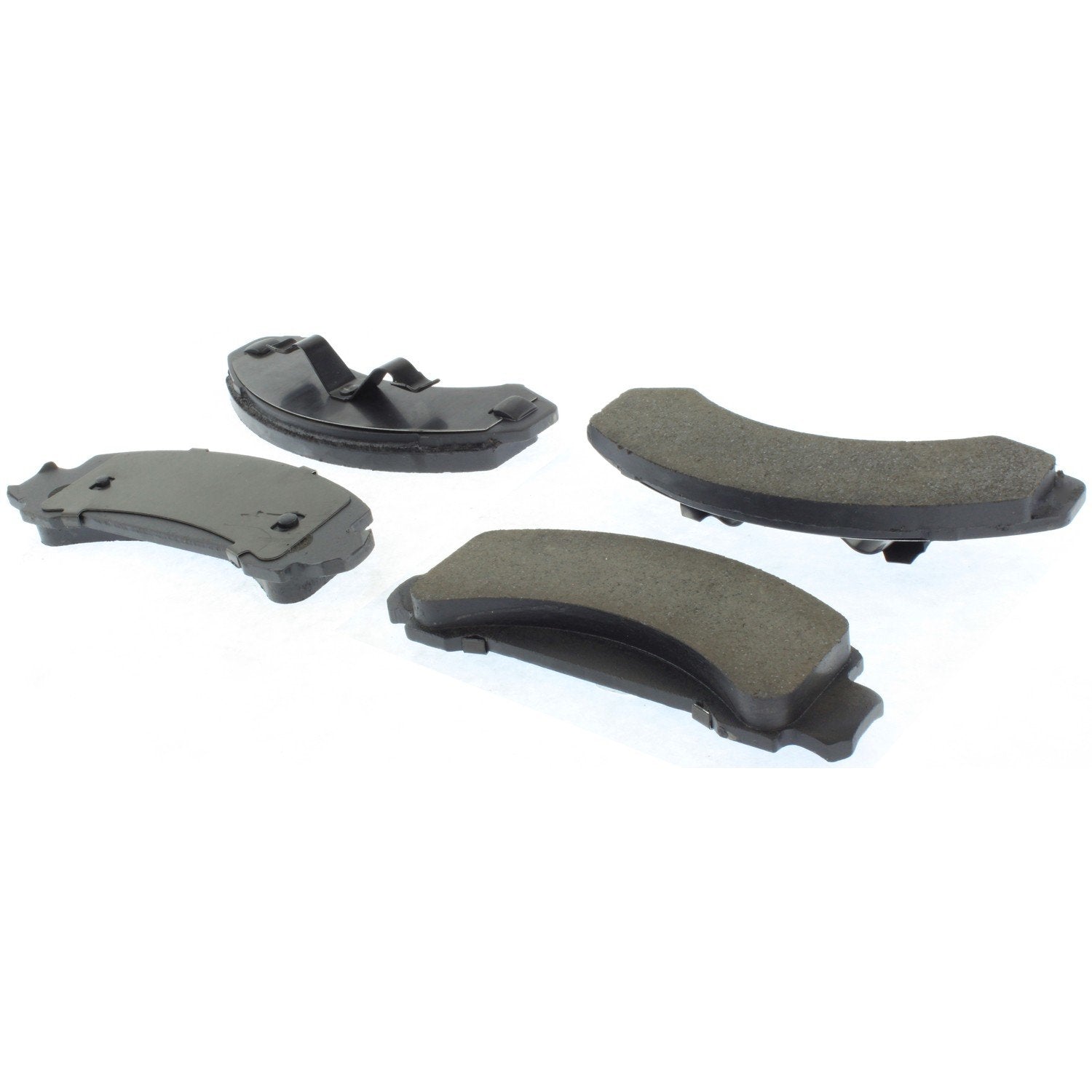 Posi Quiet Ceramic Brake Pads with Hardware  top view frsport 105.03870