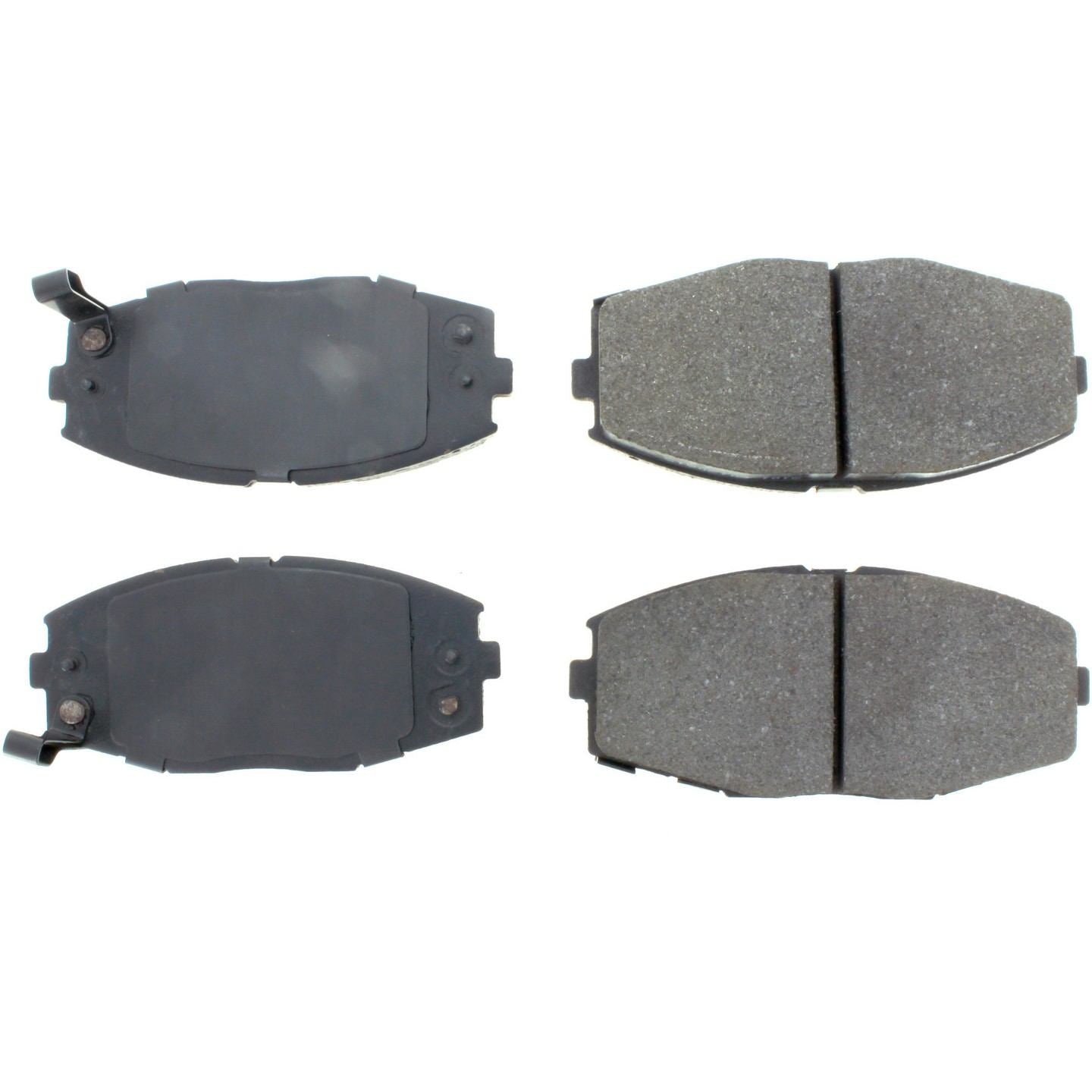 Stoptech PosiQuiet 86-92 Toyota Supra Front Ceramic Brake Pads 105.04350