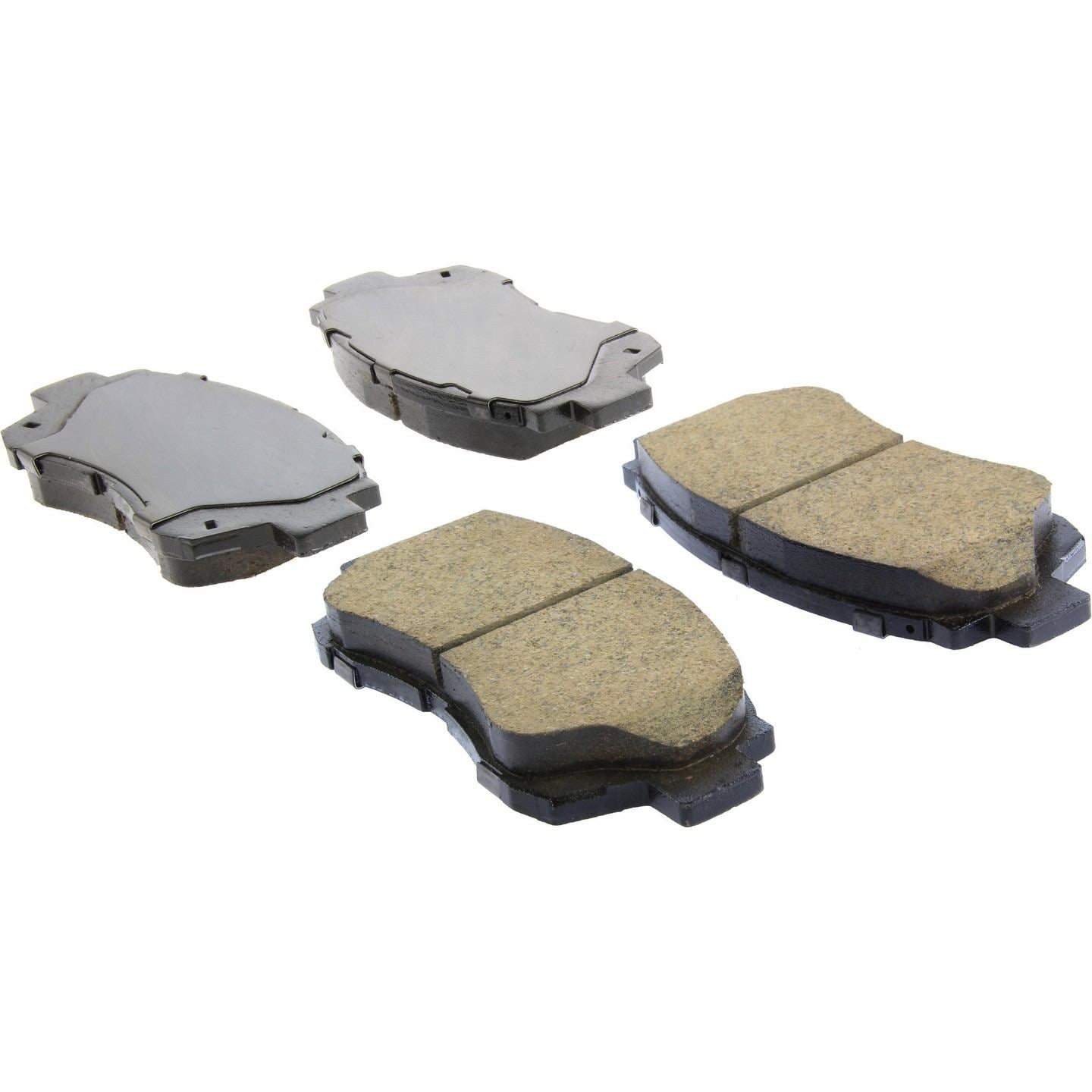 posi quiet ceramic brake pads with hardware  frsport 105.04761