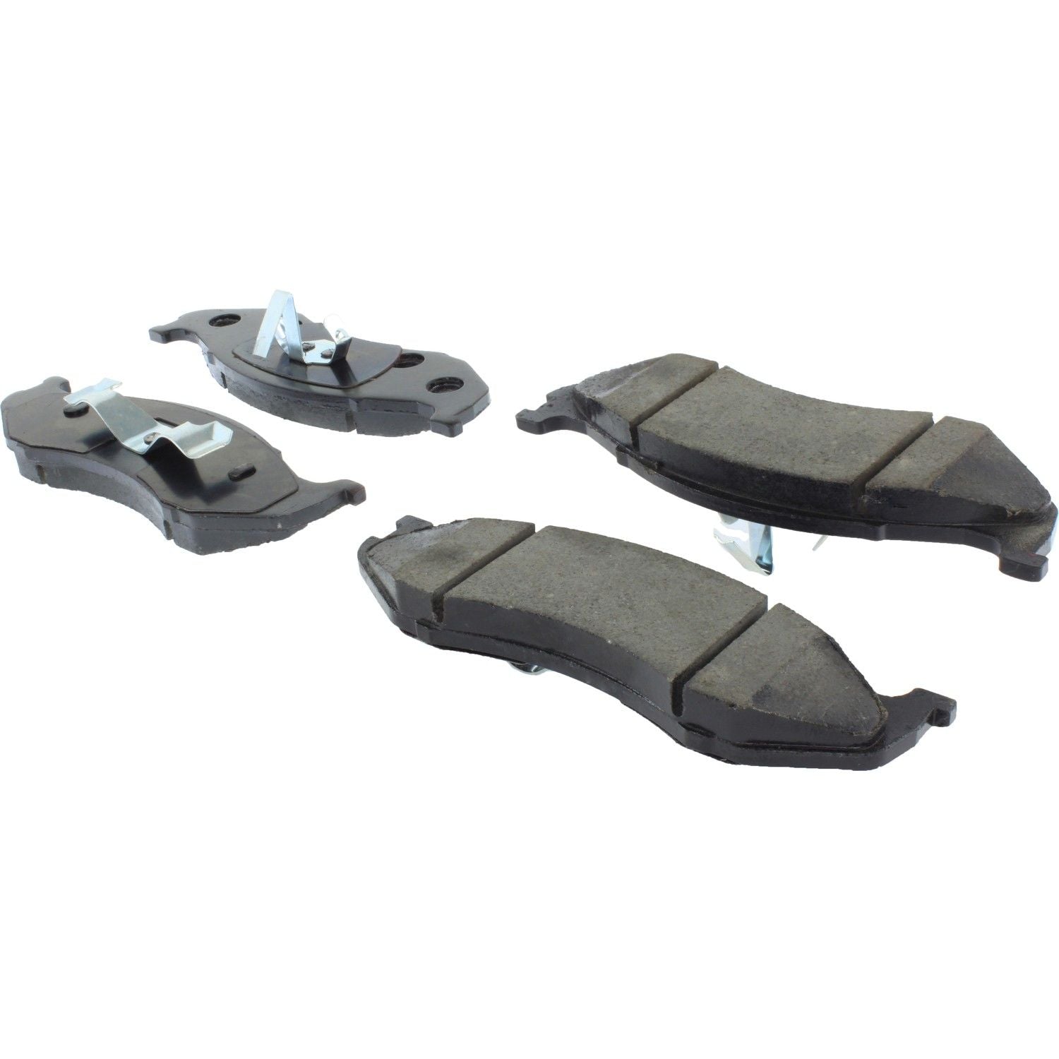 Posi Quiet Ceramic Brake Pads with Hardware  top view frsport 105.04770