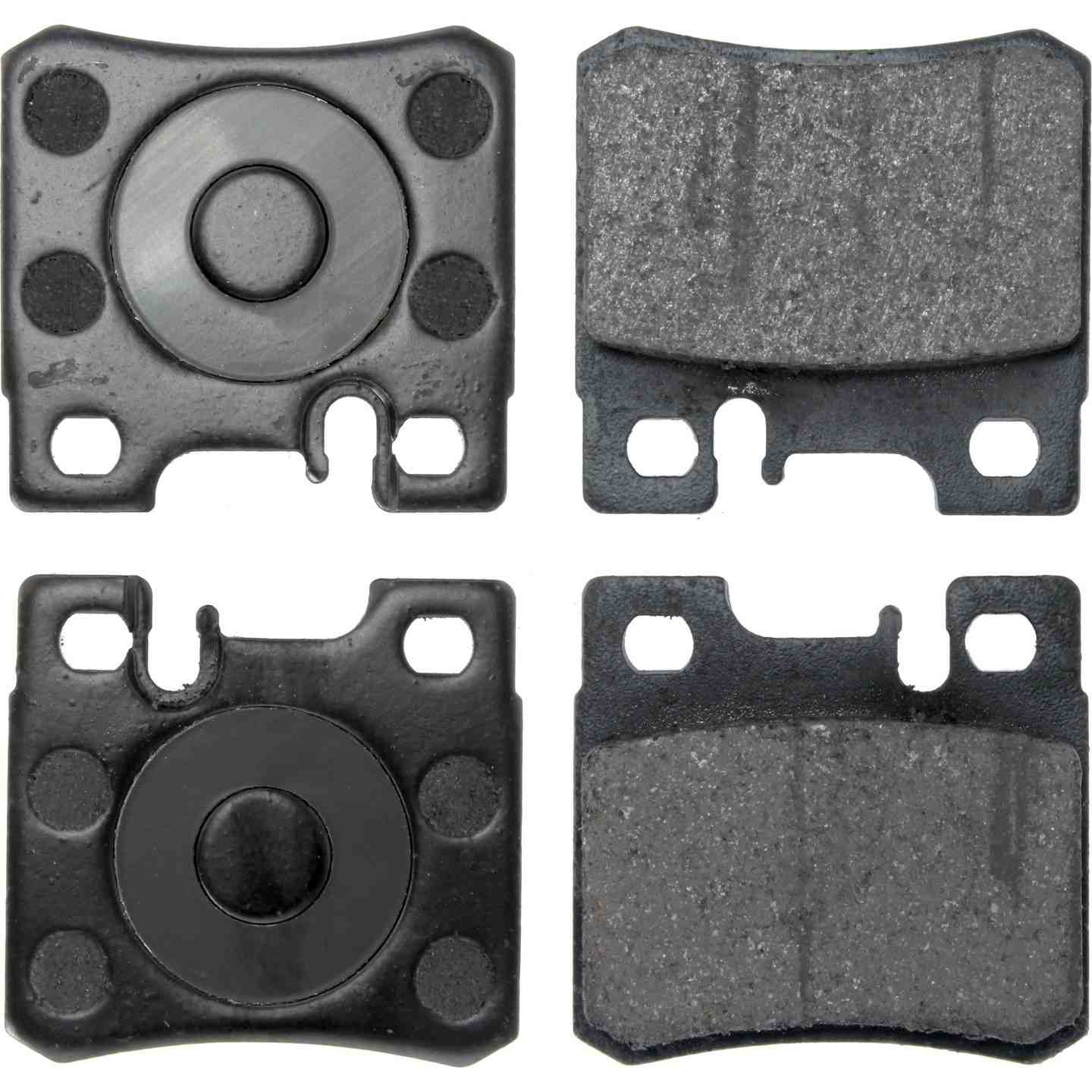 Stoptech Centric 94-96 Saab 900 Posi-Quiet Ceramic Brake Pads w/Shims - Rear 105.04950