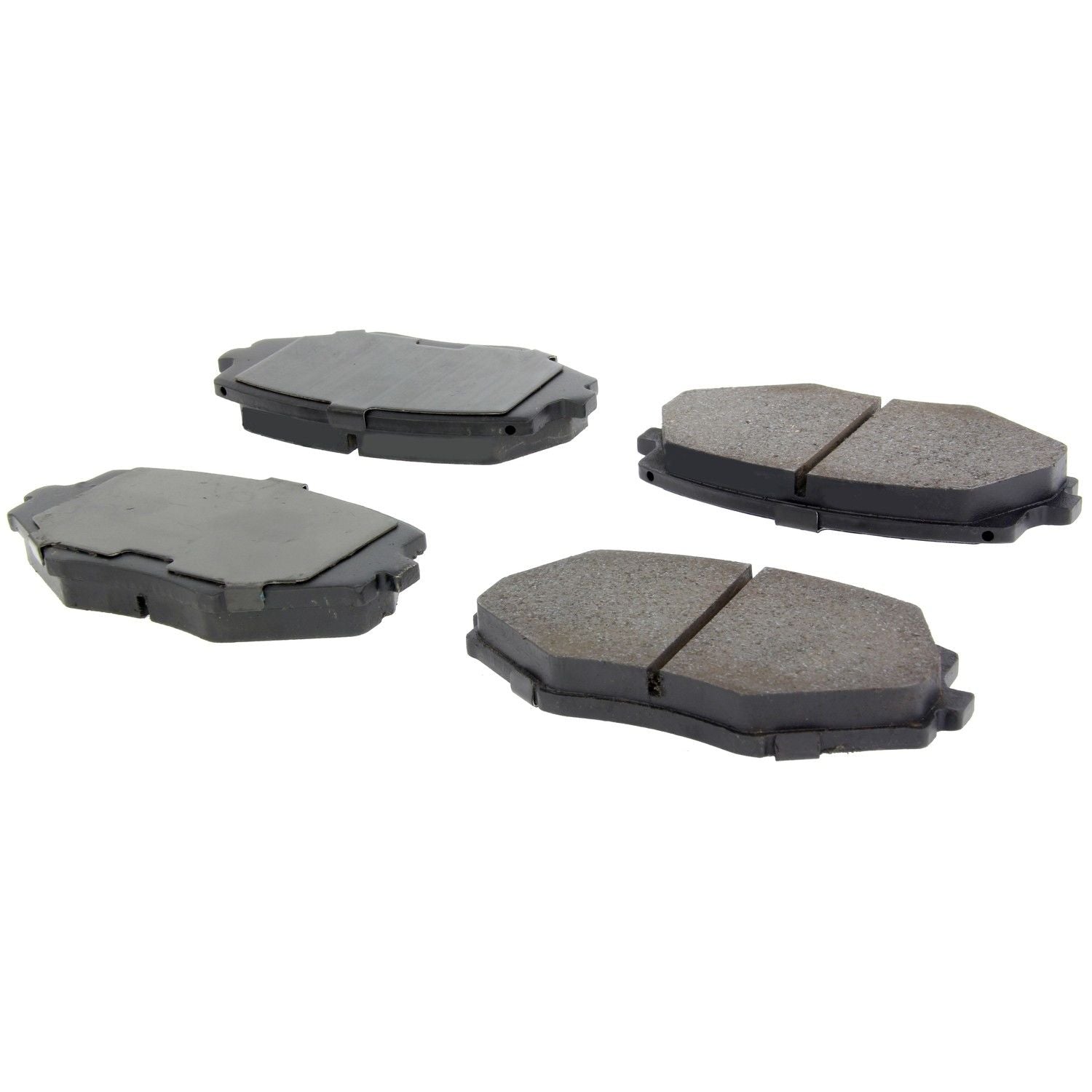 Posi Quiet Ceramic Brake Pads with Hardware  top view frsport 105.06350