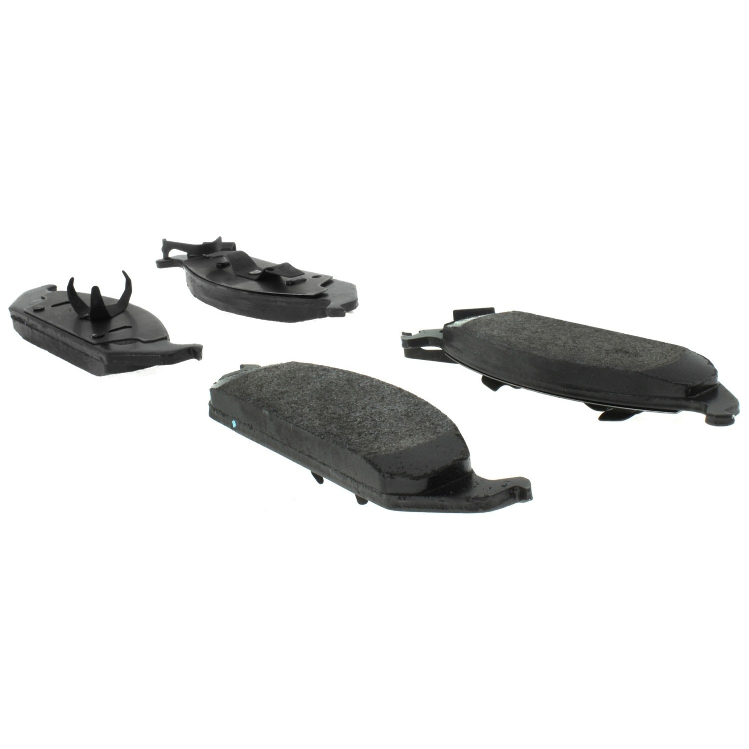 Posi Quiet Ceramic Brake Pads with Hardware  top view frsport 105.06500