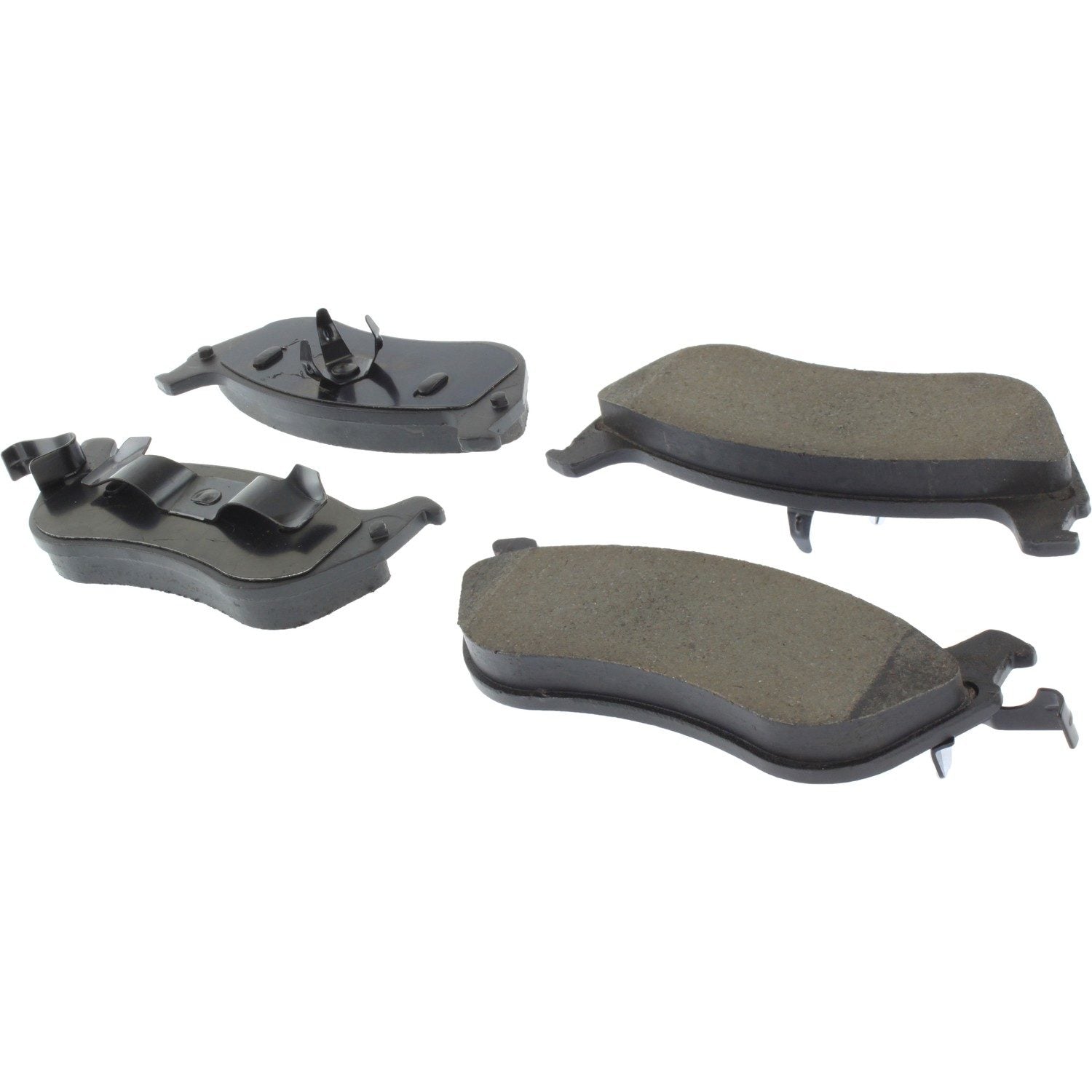 Posi Quiet Ceramic Brake Pads with Hardware  top view frsport 105.06900