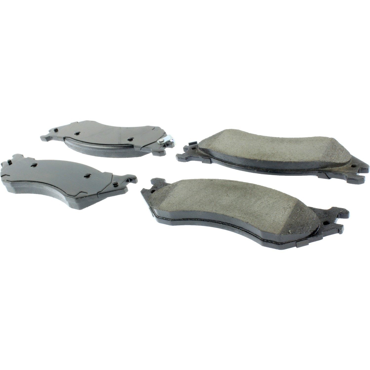 Posi Quiet Ceramic Brake Pads with Hardware  top view frsport 105.07020