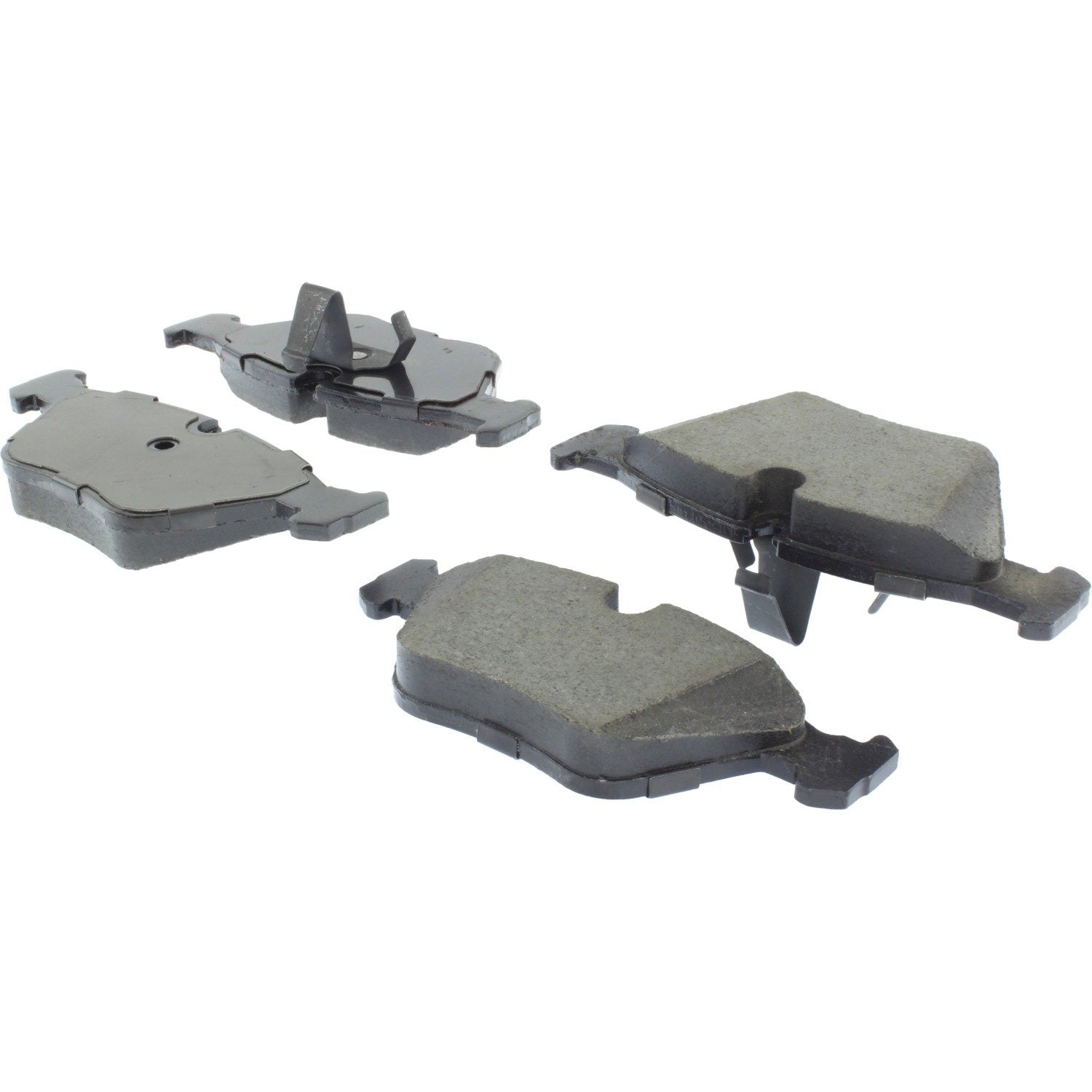 Posi Quiet Ceramic Brake Pads with Hardware  top view frsport 105.07250