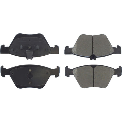 Stoptech PosiQuiet 96-00 Mercedes Benz E320 Deluxe Plus Front Pad 105.07400