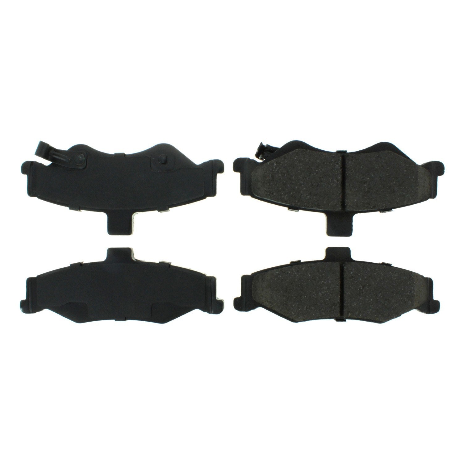 Posi Quiet Ceramic Brake Pads with Hardware  top view frsport 105.07500