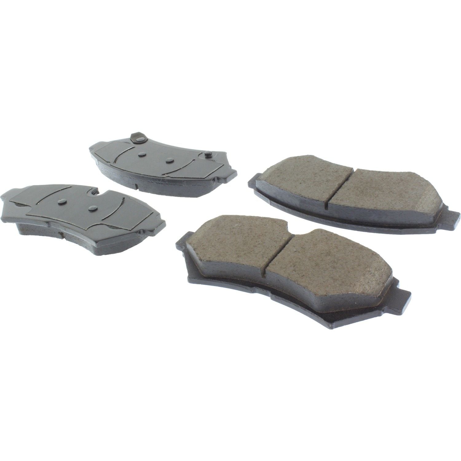 Posi Quiet Ceramic Brake Pads with Hardware  top view frsport 105.07530