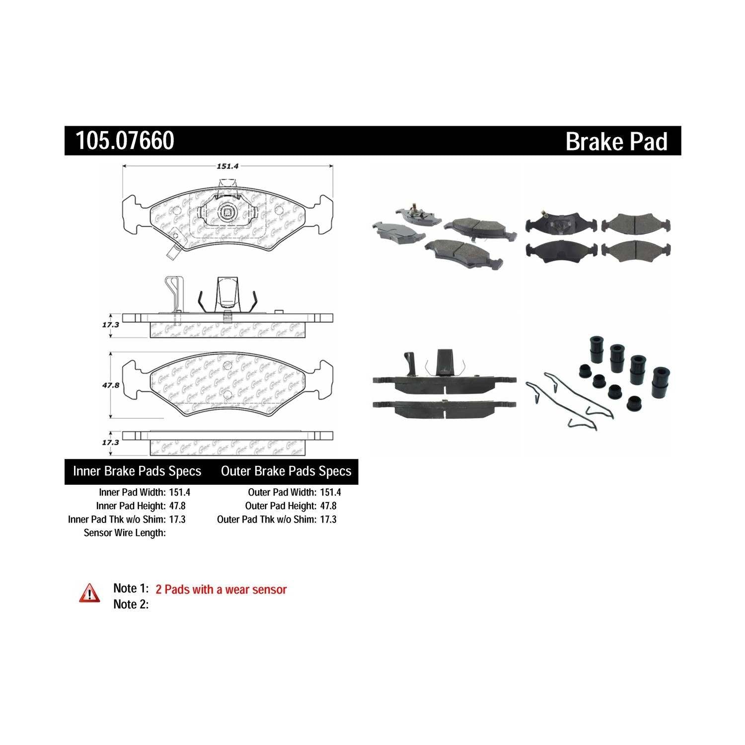 posi quiet ceramic brake pads with hardware  frsport 105.07660