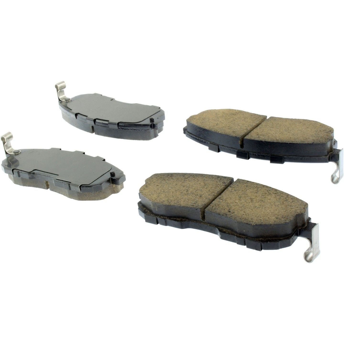 posi quiet ceramic brake pads with hardware  frsport 105.08150