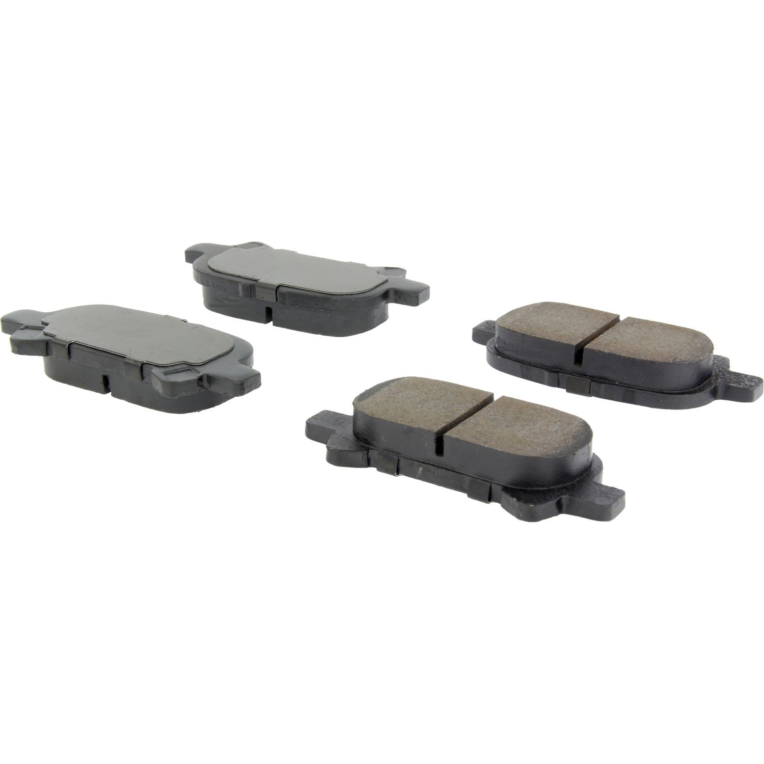 Posi Quiet Ceramic Brake Pads with Hardware  top view frsport 105.08280