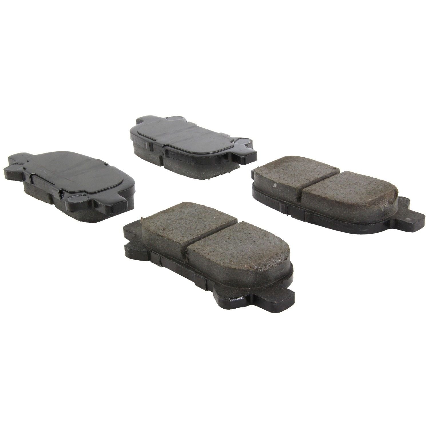 Posi Quiet Ceramic Brake Pads with Hardware  top view frsport 105.08281