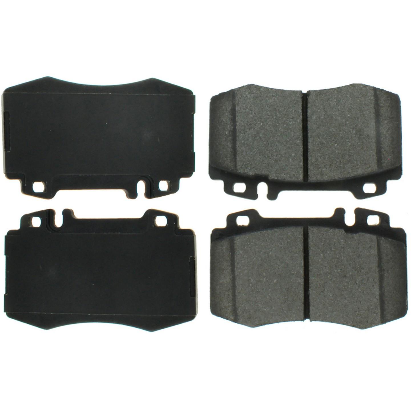 Stoptech Centric Posi-Quiet Ceramic Brake Pads w/Shims & Hardware - Front/Rear 105.08471