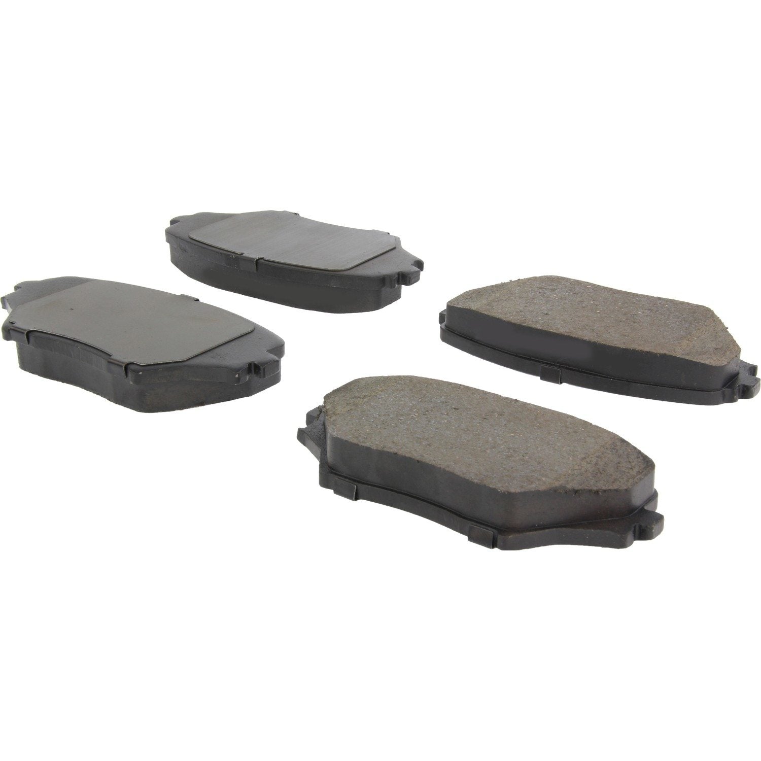 Posi Quiet Ceramic Brake Pads with Hardware  top view frsport 105.08620