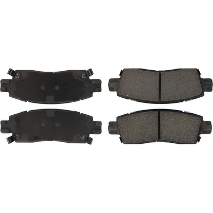 Stoptech PosiQuiet 02-08 Chevy/GMC Trailblazer/Envoy Rear Ceramic Brake Pads 105.08830