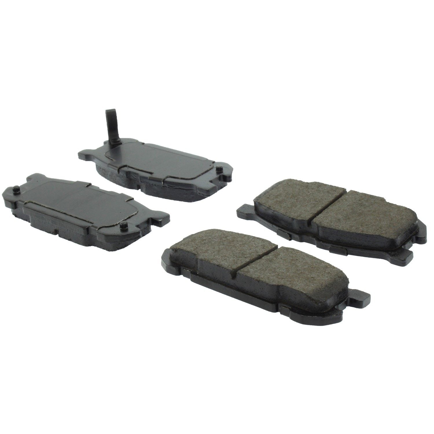 Posi Quiet Ceramic Brake Pads with Hardware  top view frsport 105.08910