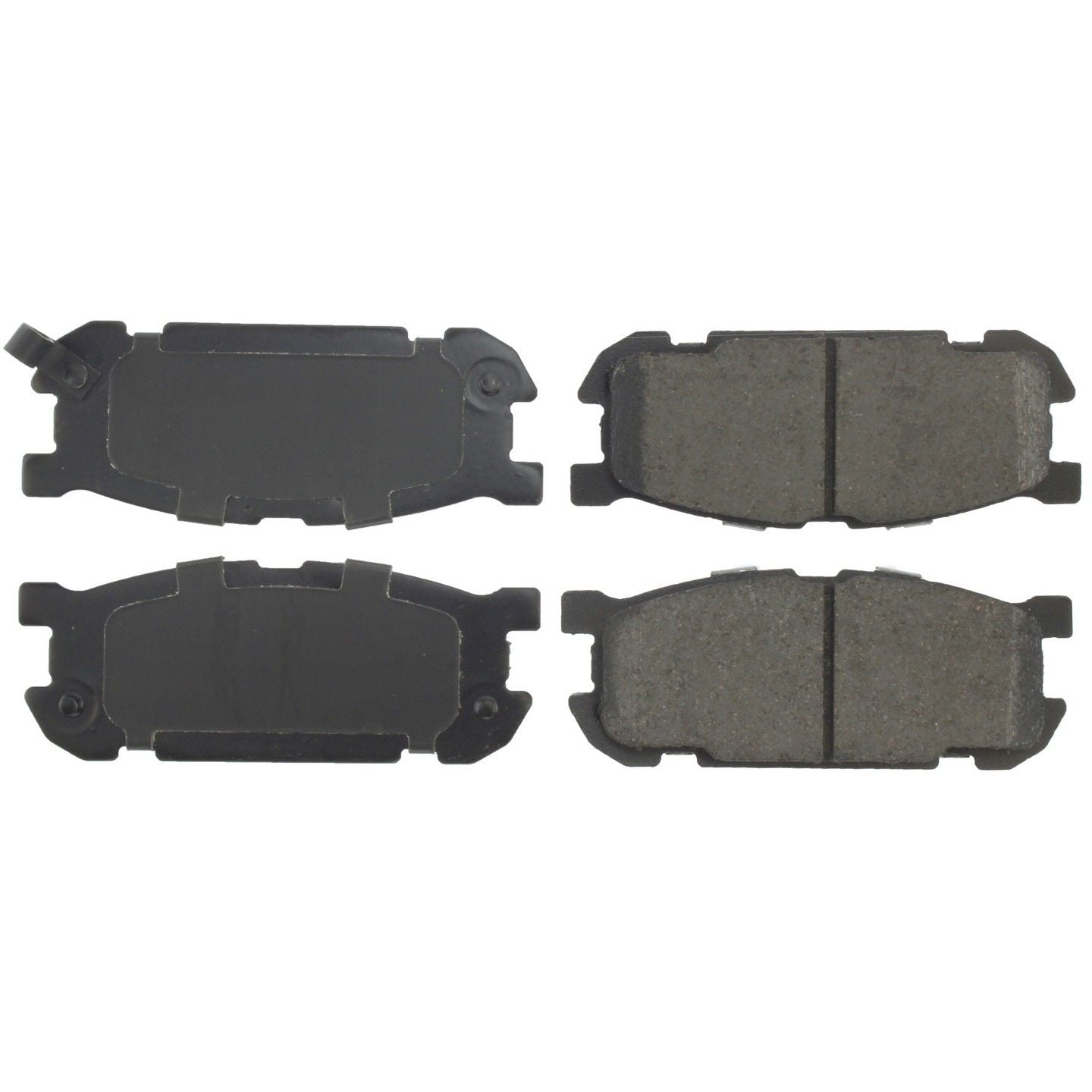 Stoptech PosiQuiet 01-05 Miata w/ Sport Suspension Deluxe Rear Brake Pads D891 105.08910