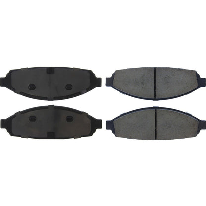 Stoptech PosiQuiet 03-08 Ford Crown Victoria Base LX Ceramic Front Brake Pads 105.09310
