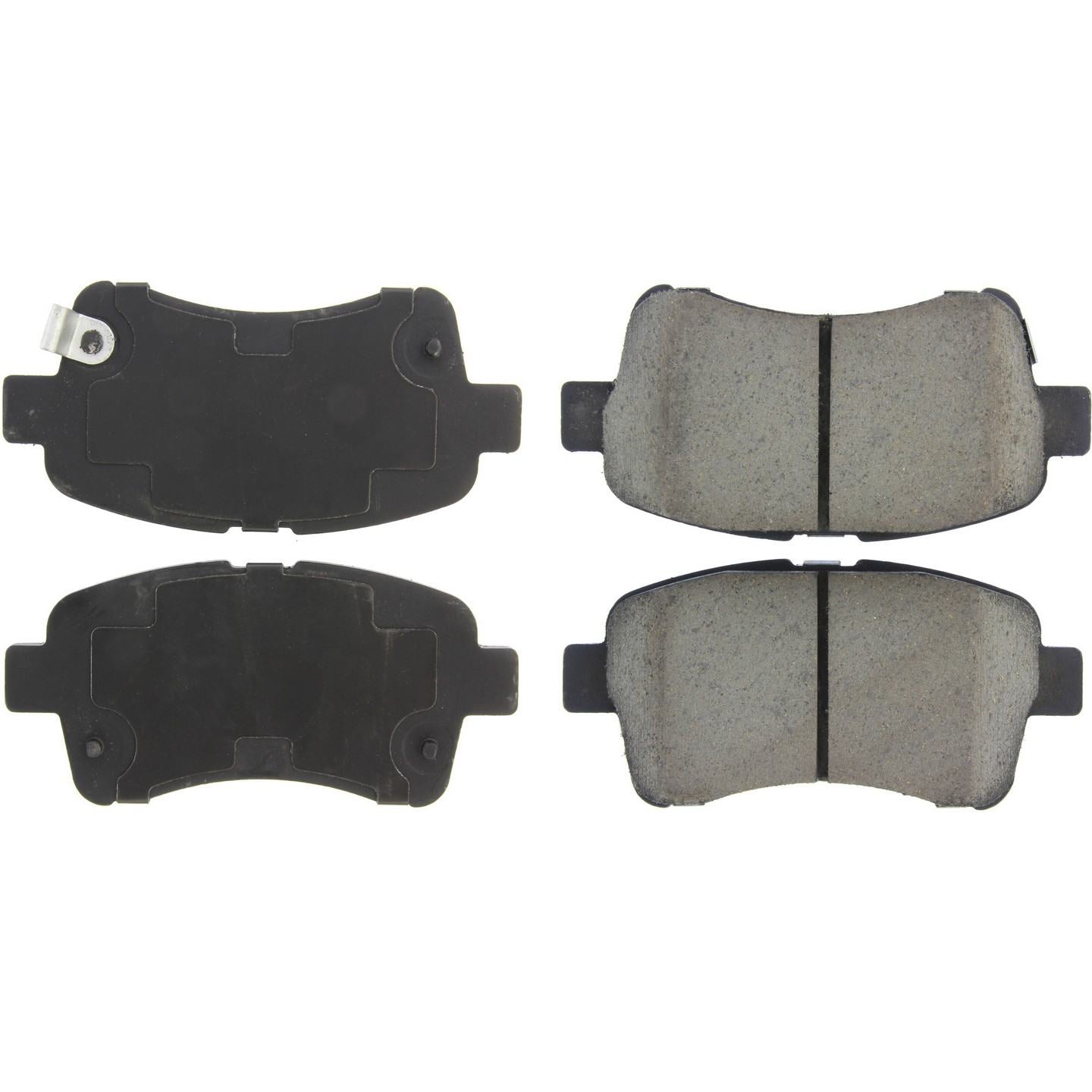 Stoptech Centric Posi-Quiet Ceramic Brake Pads w/Shims & Hardware 105.09370