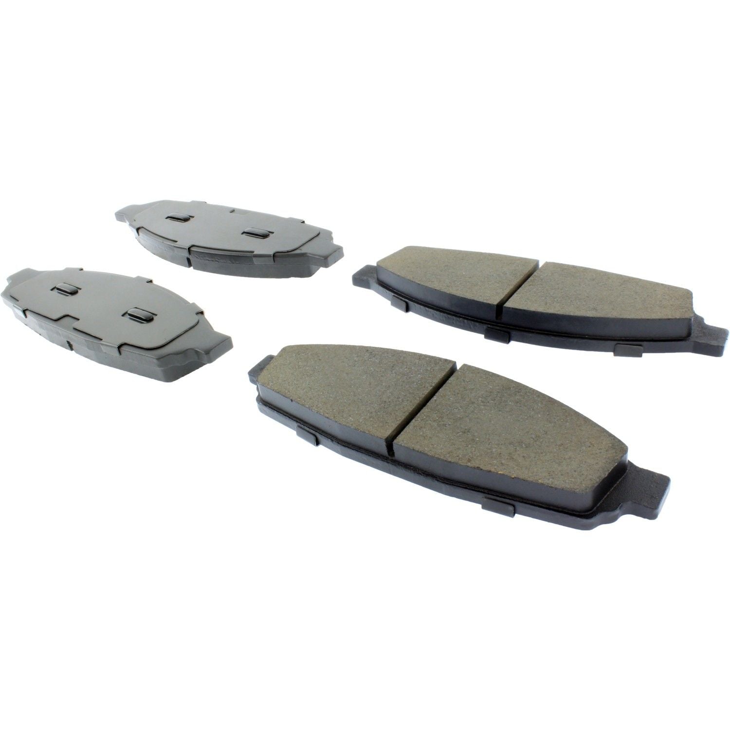 Posi Quiet Ceramic Brake Pads with Hardware  top view frsport 105.09530