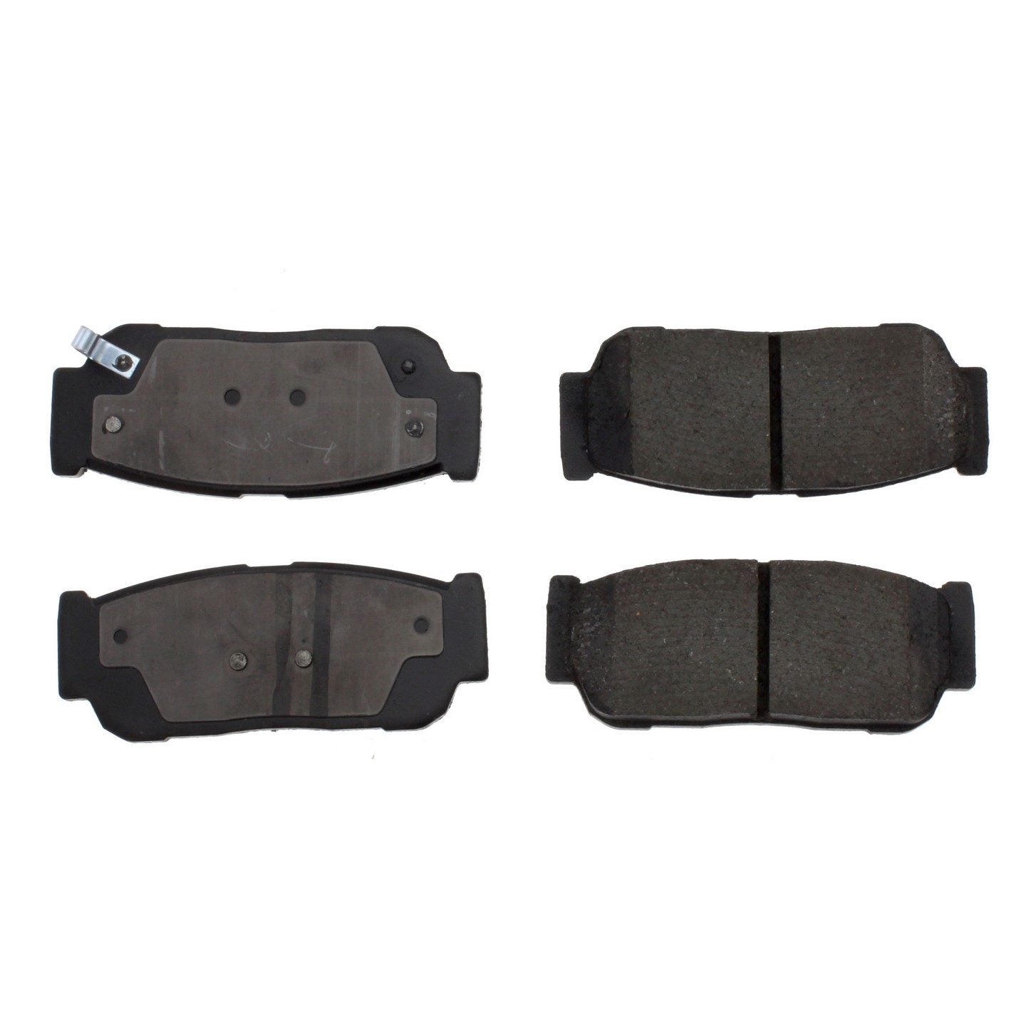 Stoptech Centric Posi-Quiet Ceramic Brake Pads w/Hardware - Rear 105.09541