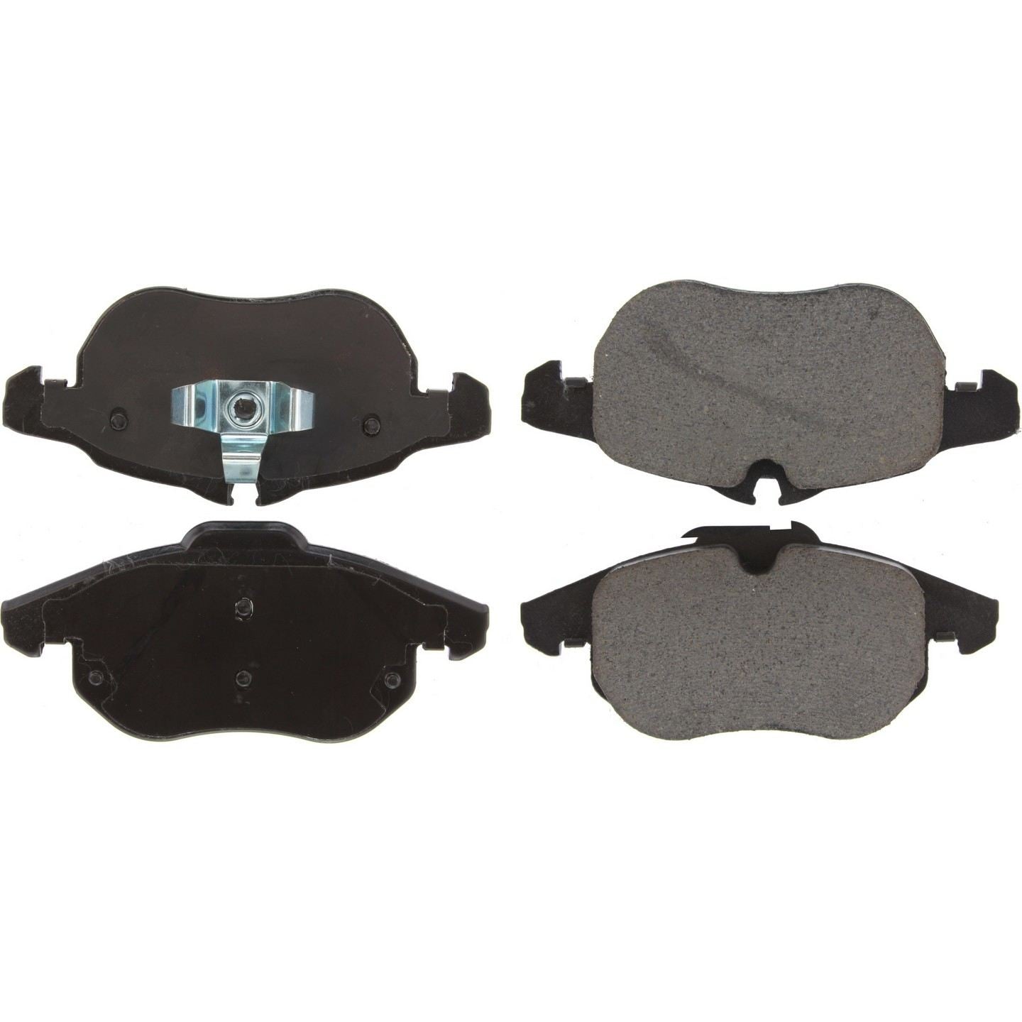 Stoptech Centric 06-12 Saab 9-3 / 10-12 Saab 9-3X Posi-Quiet Ceramic Brake Pads w/Shims & Hardware - Front 105.09720