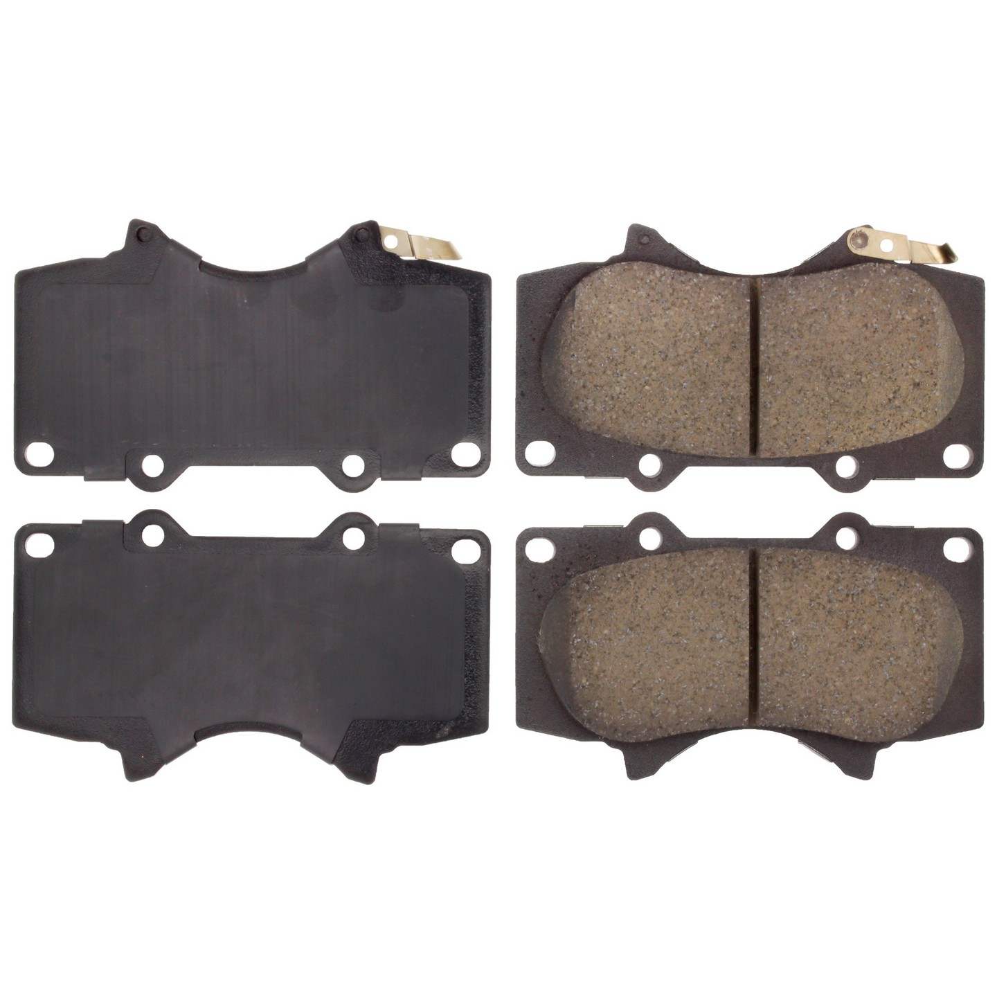 Stoptech PosiQuiet Ceramic 10-17 Toyota 4Runner Premium Front Brake Pads 105.09761