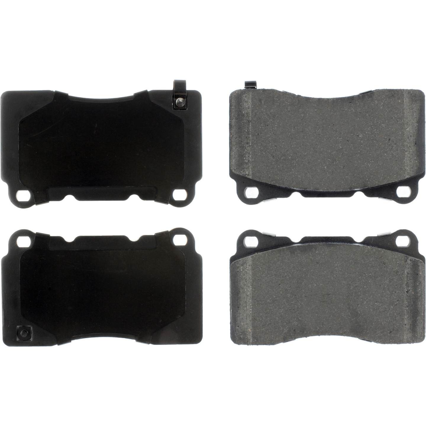 Stoptech PosiQuiet 04-07 Subaru STi / 03-06 Mitsubishi Evo Deluxe Plus Front Brake Pads 105.10010