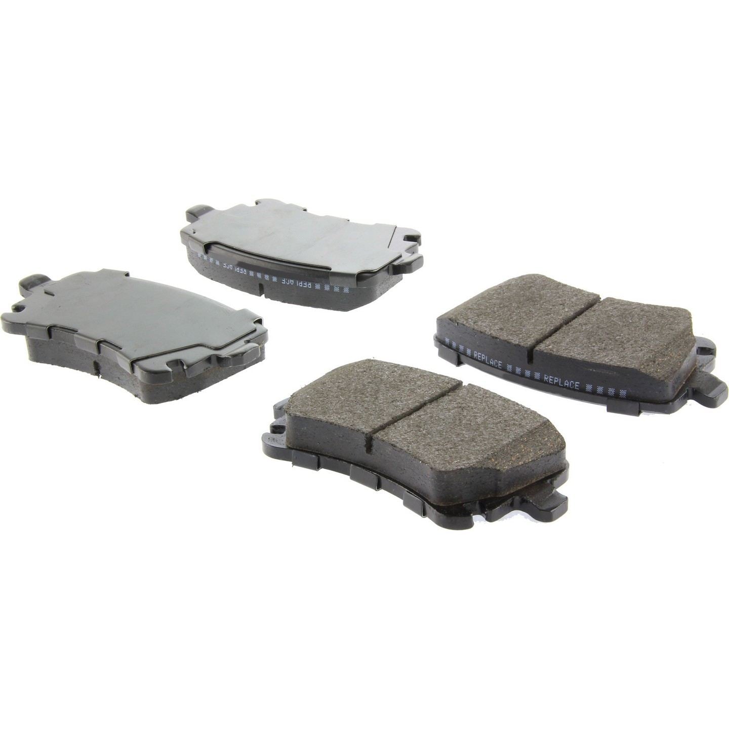 Stoptech PosiQuiet Audi 05-11 A6 Quattro/04-10 A8 Quattro Ceramic Rear Disc Brake Pads 105.10180