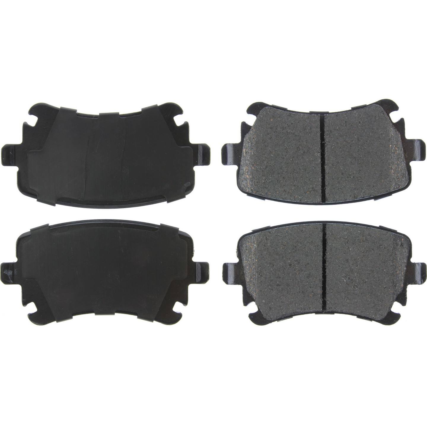 Stoptech PosiQuiet Audi 05-11 A6 Quattro/04-10 A8 Quattro Ceramic Rear Disc Brake Pads 105.10180