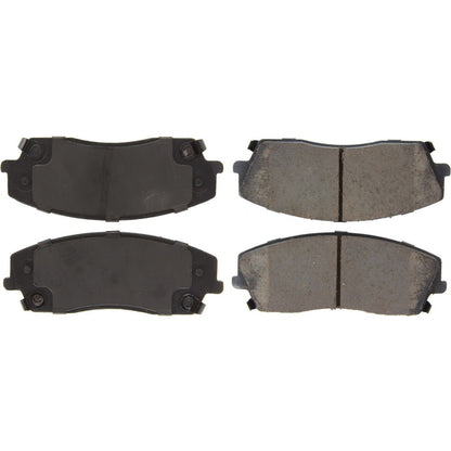 Stoptech Centric 05-09 Chrysler / 05-10 Dodge Front PosiQuiet Ceramic Brake Pads 105.10560