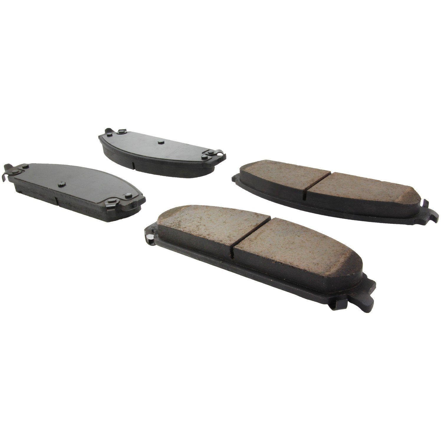 Posi Quiet Ceramic Brake Pads with Hardware  top view frsport 105.10580