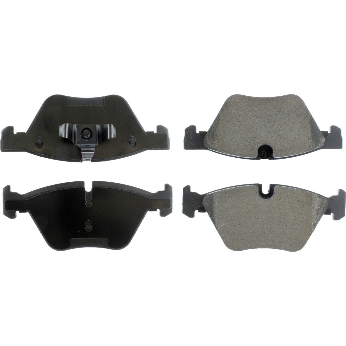 Stoptech Centric Posi-Quiet Ceramic Brake Pads w/Shims & Hardware - Front 105.10611