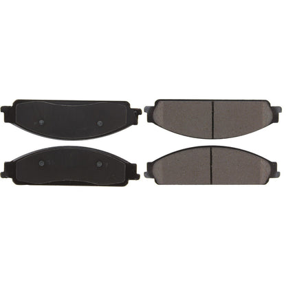 Stoptech Centric Posi-Quiet Ceramic Brake Pads w/Shims & Hardware - Front 105.10700