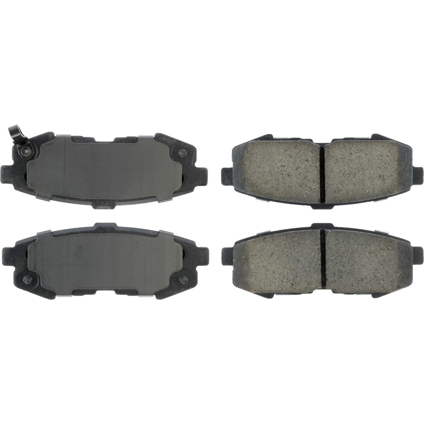 Stoptech Centric Posi-Quiet Ceramic Brake Pads w/Hardware - Rear 105.10730