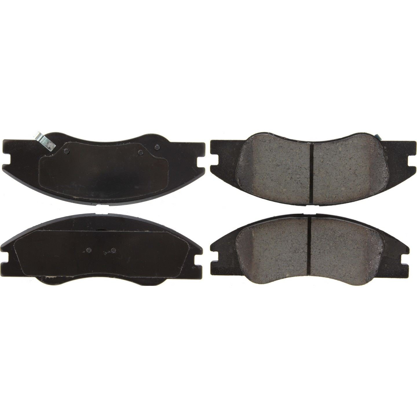 Stoptech Centric Posi-Quiet Ceramic Brake Pads w/Shims & Hardware - Front 105.10740