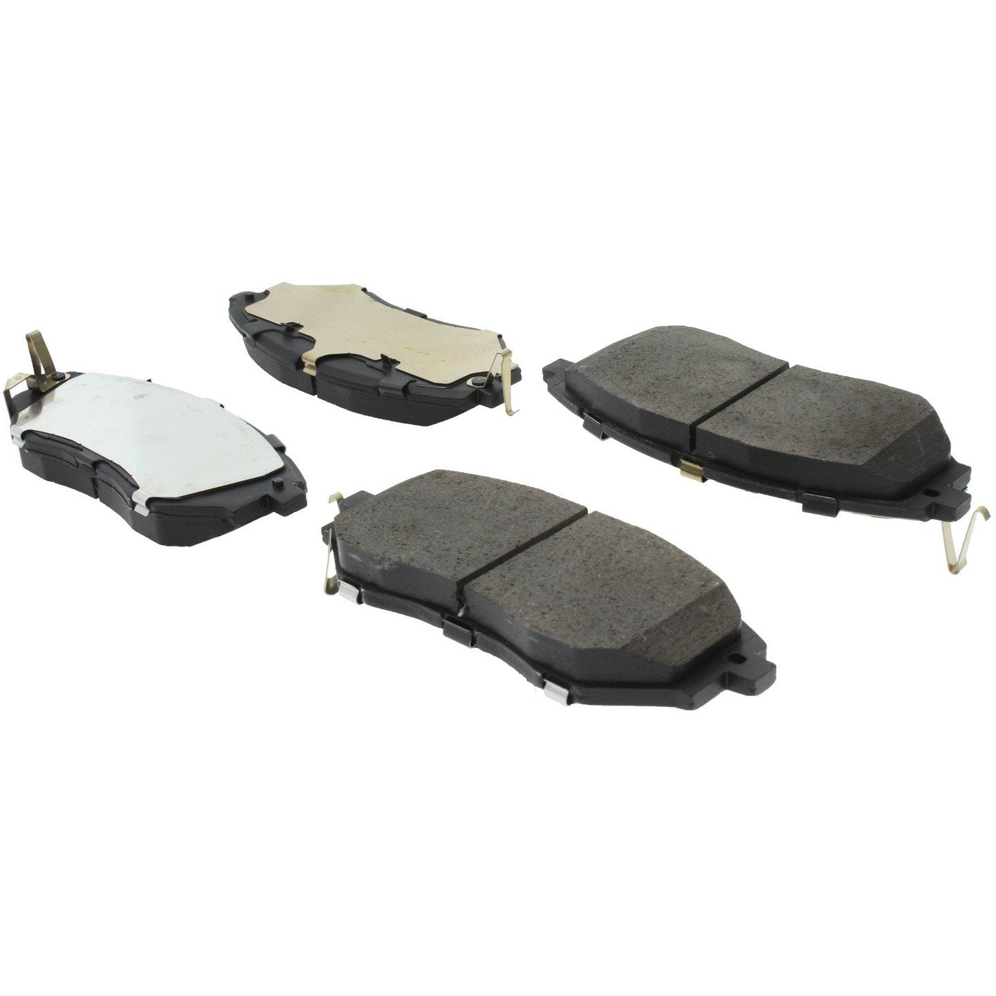 posi quiet ceramic brake pads with hardware  frsport 105.10781