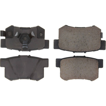 Stoptech PosiQuiet 05-16 Honda CR-V Rear Ceramic Brake Pads 105.10860
