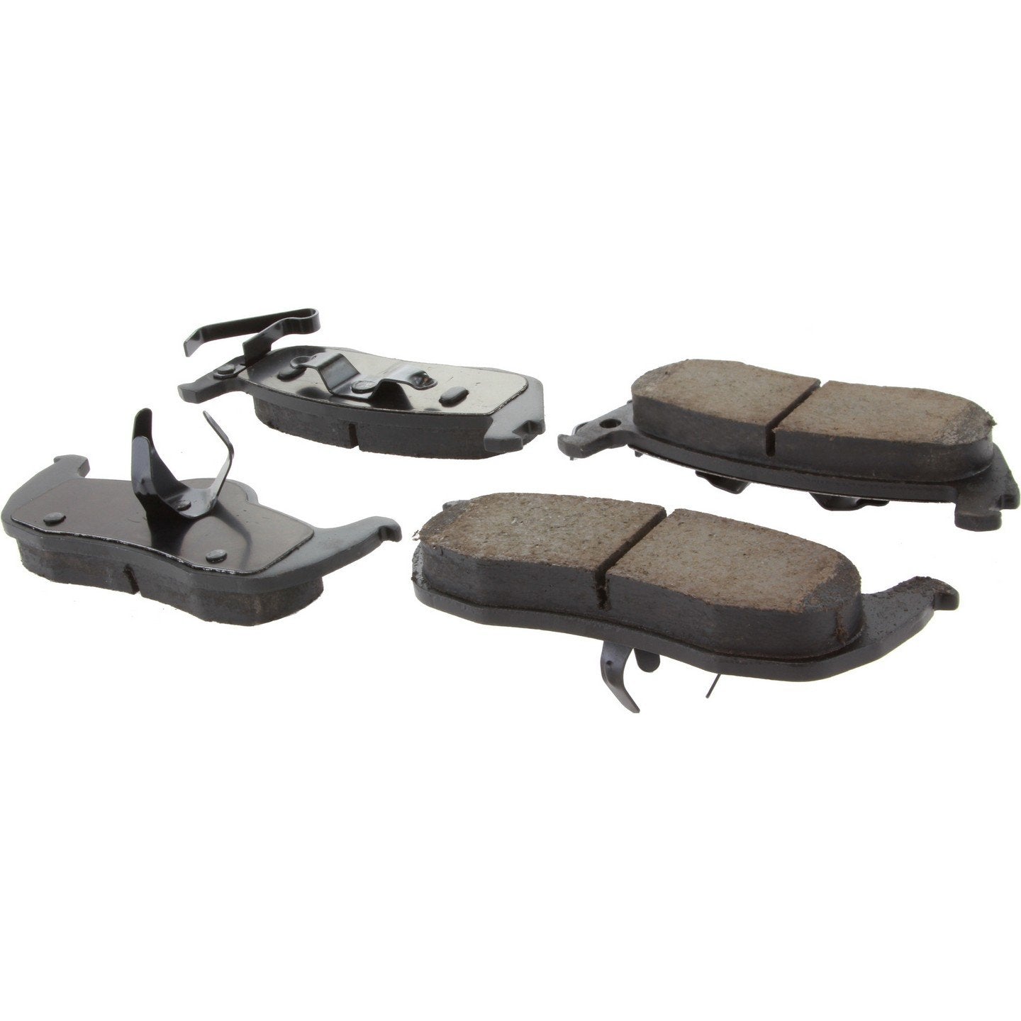 Stoptech Centric Posi-Quiet Ceramic Brake Pads w/Shims & Hardware - Rear 105.10870