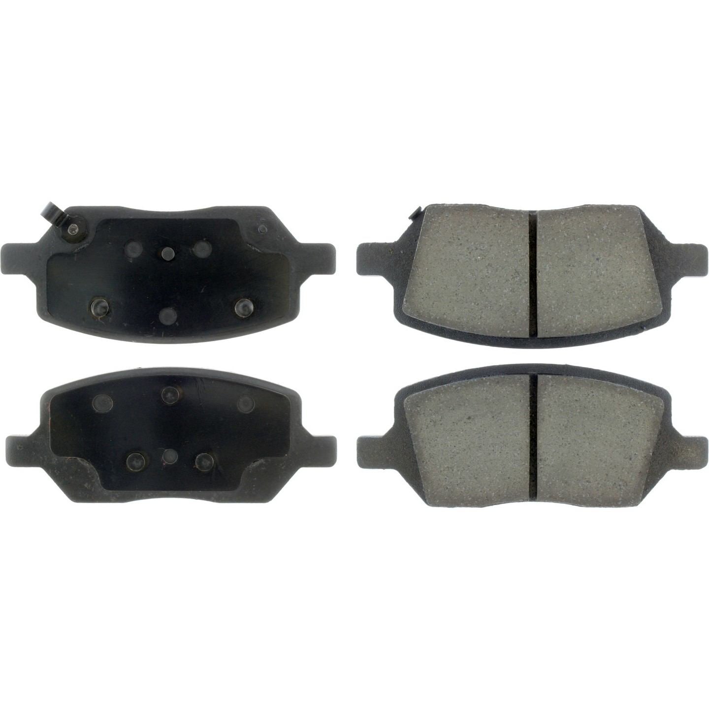 Stoptech Centric Posi-Quiet Ceramic Brake Pads w/Hardware - Rear 105.10930