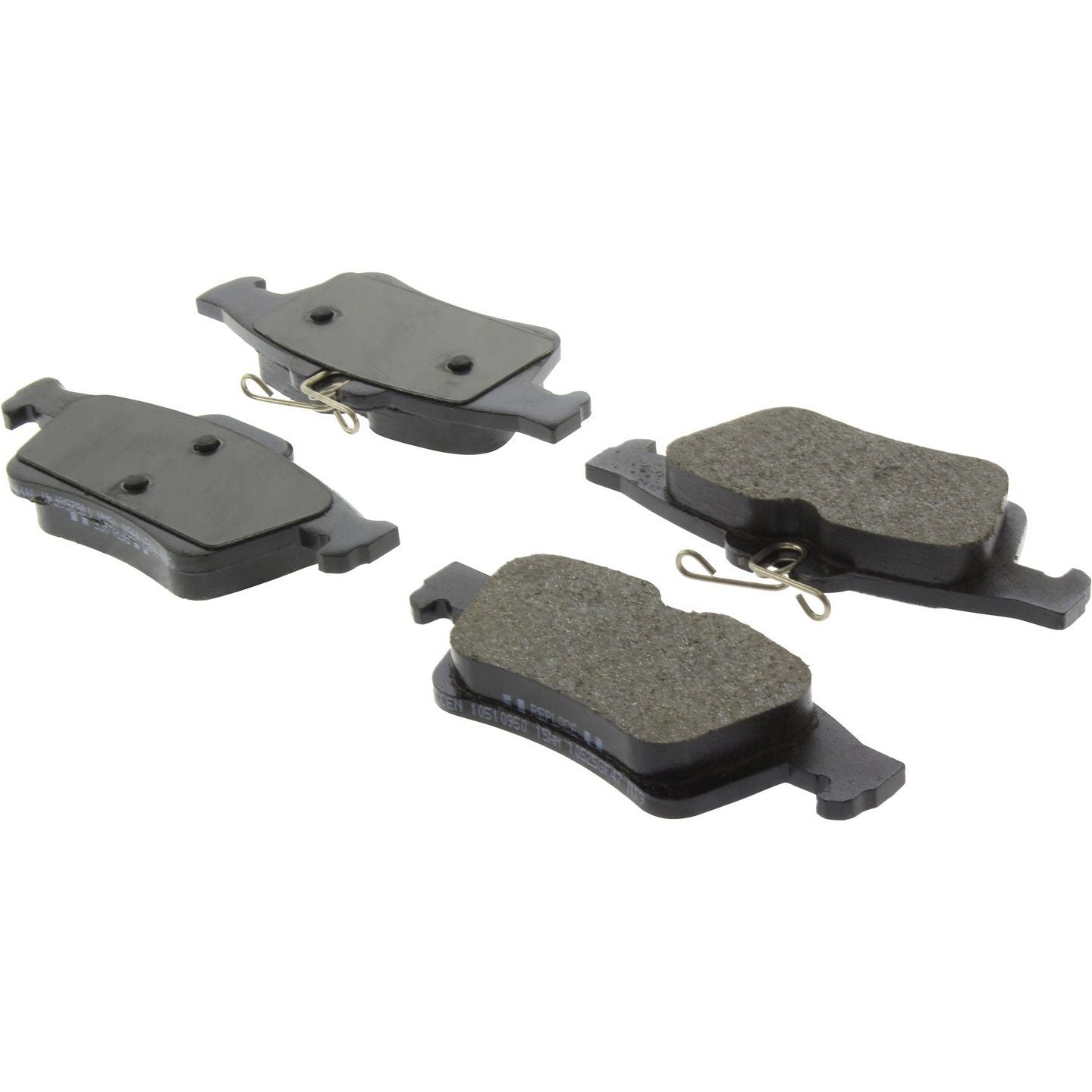 Stoptech PosiQuiet 04-10 Mazda3 Deluxe Plus Rear Brake Pads 105.10950